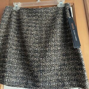 *SALE* NEW WillI Smith Wool blend Mini-skirt. Size 6. Adorable!